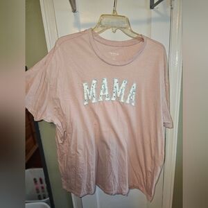 Torrid Pink 'MAMA' Graphic T-Shirt